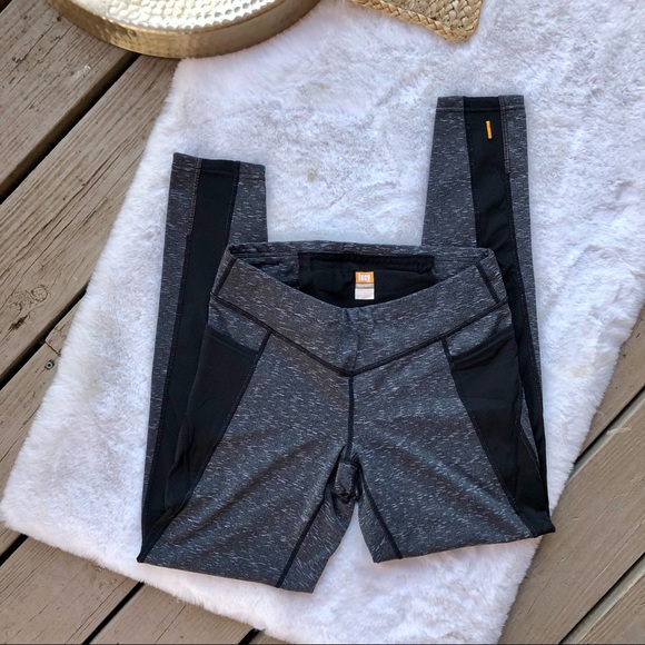 Lucy | Heathered Color Block Leggings - Picture 4 of 14